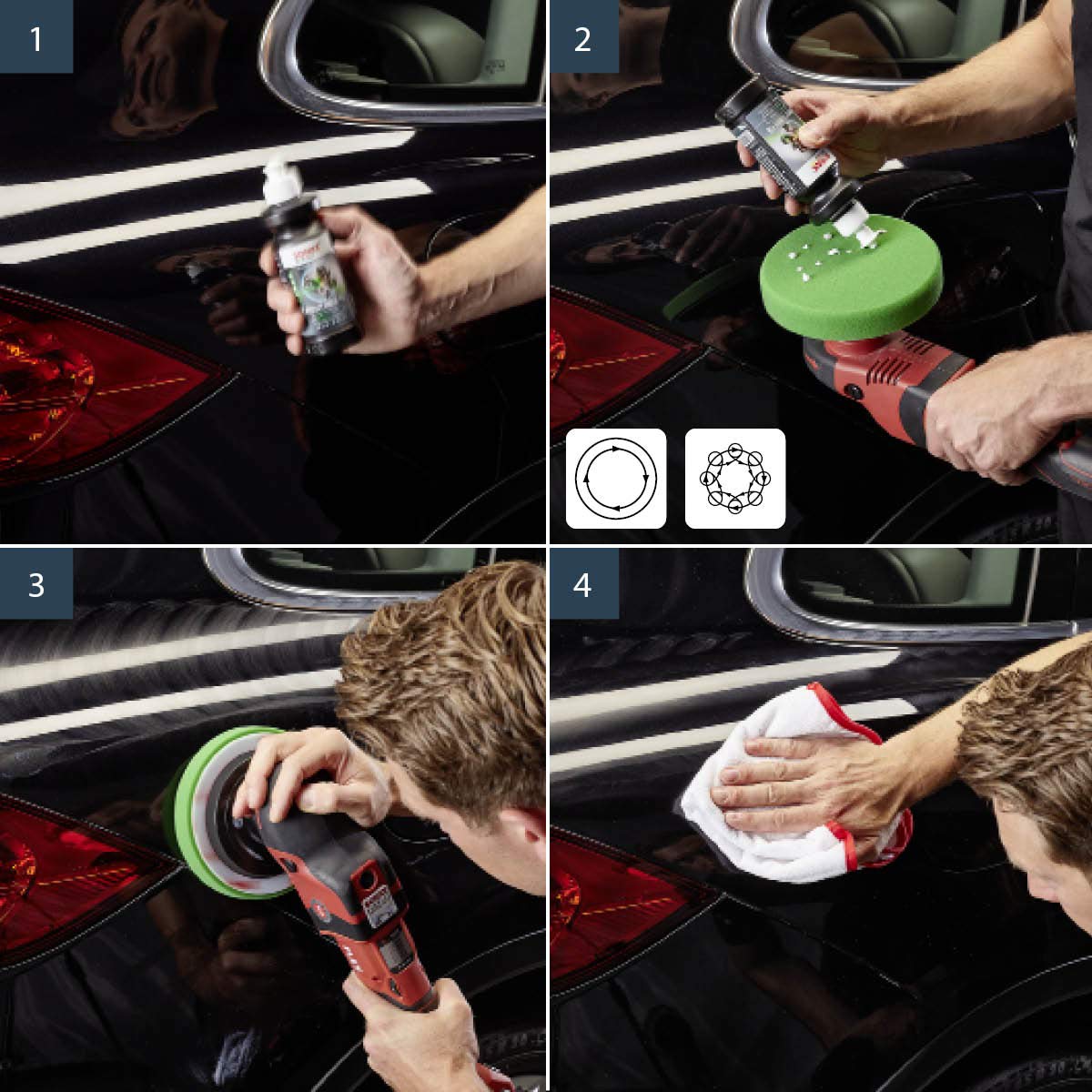 Silicone-free SONAX Perfect Finish formula for professional use