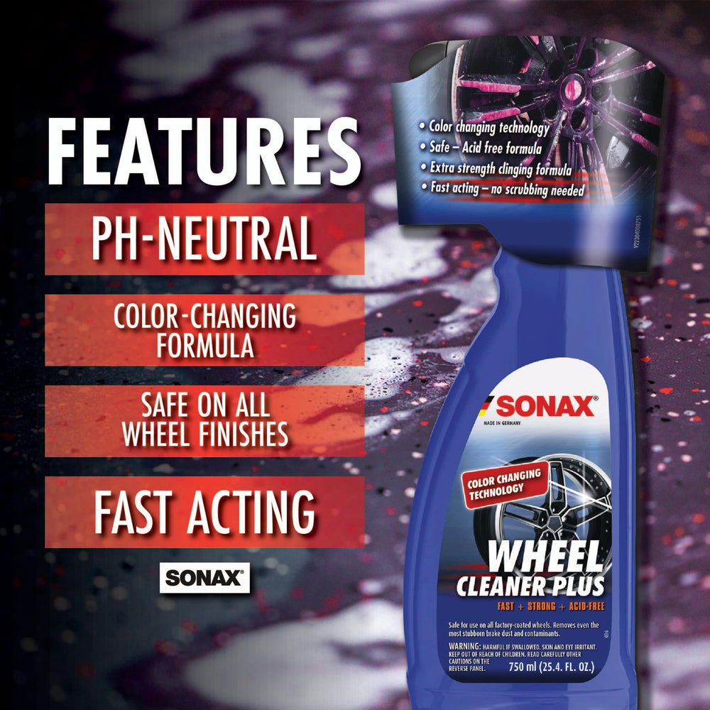 Easy spray-on use on cool, dry wheels for safe, deep cleaning.