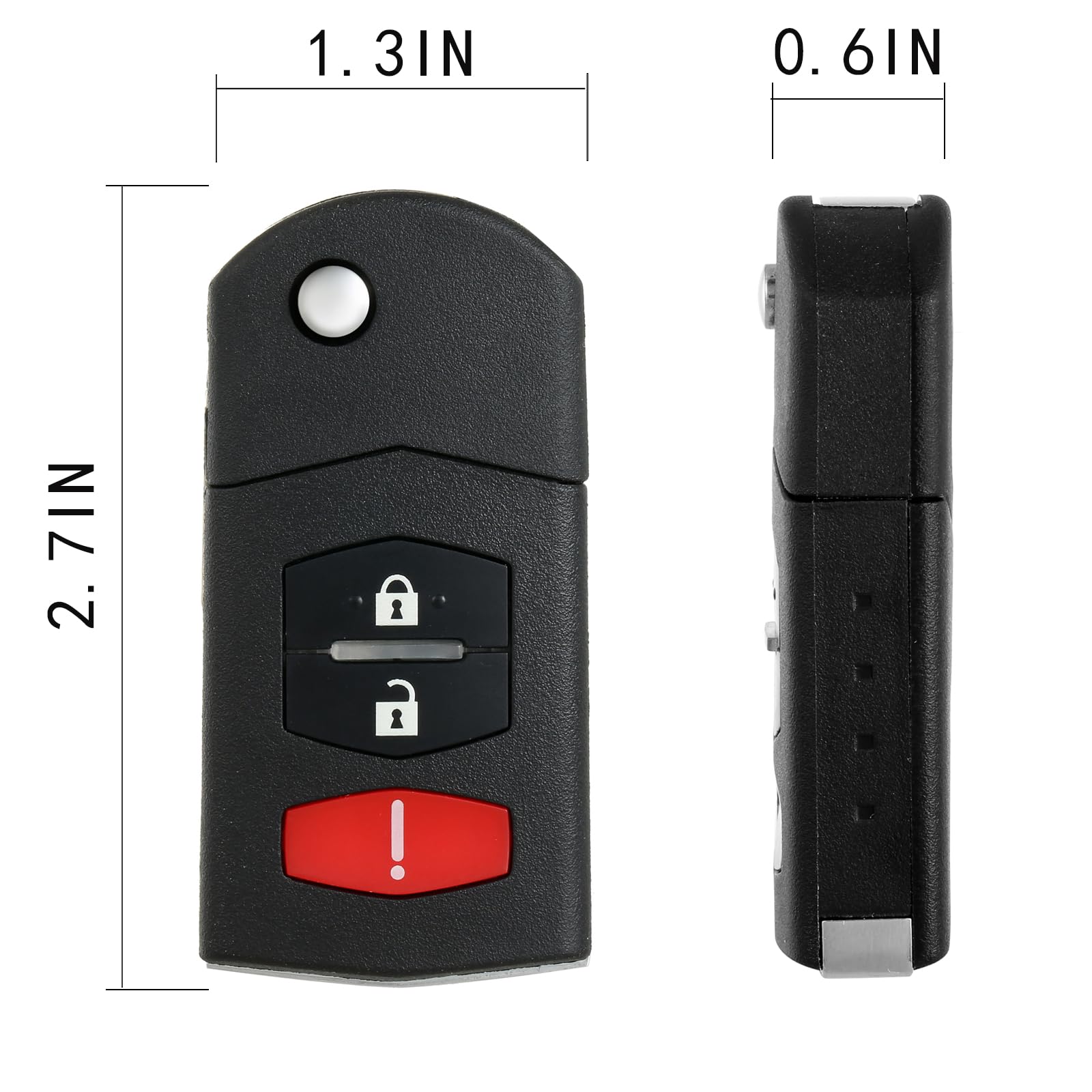 Soovgle key fob remote close-up of durable material