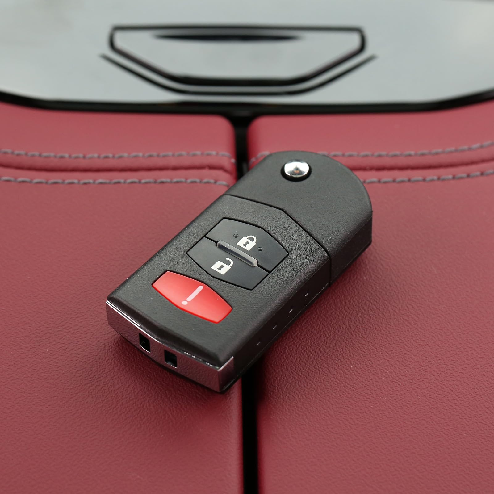 Soovgle key fob remote side profile with durable housing