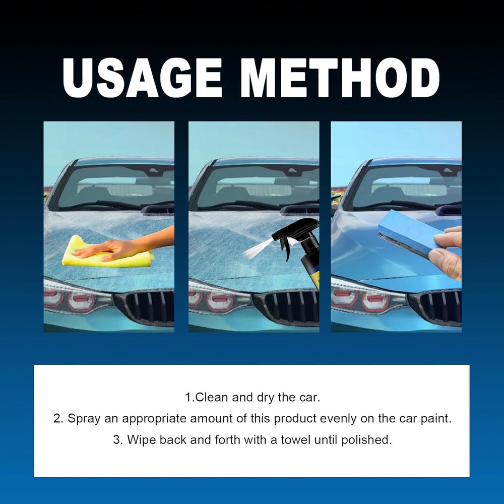 SOPAMI Car Coating Spray uses nanotech protection for lasting shine