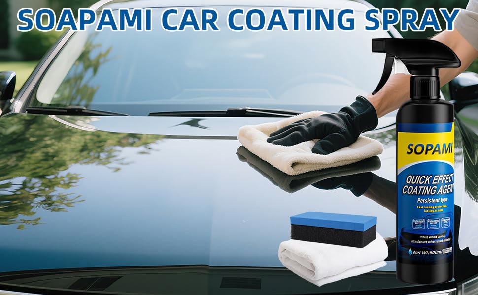 SOPAMI ceramic coating provides long-lasting protection across multiple washes