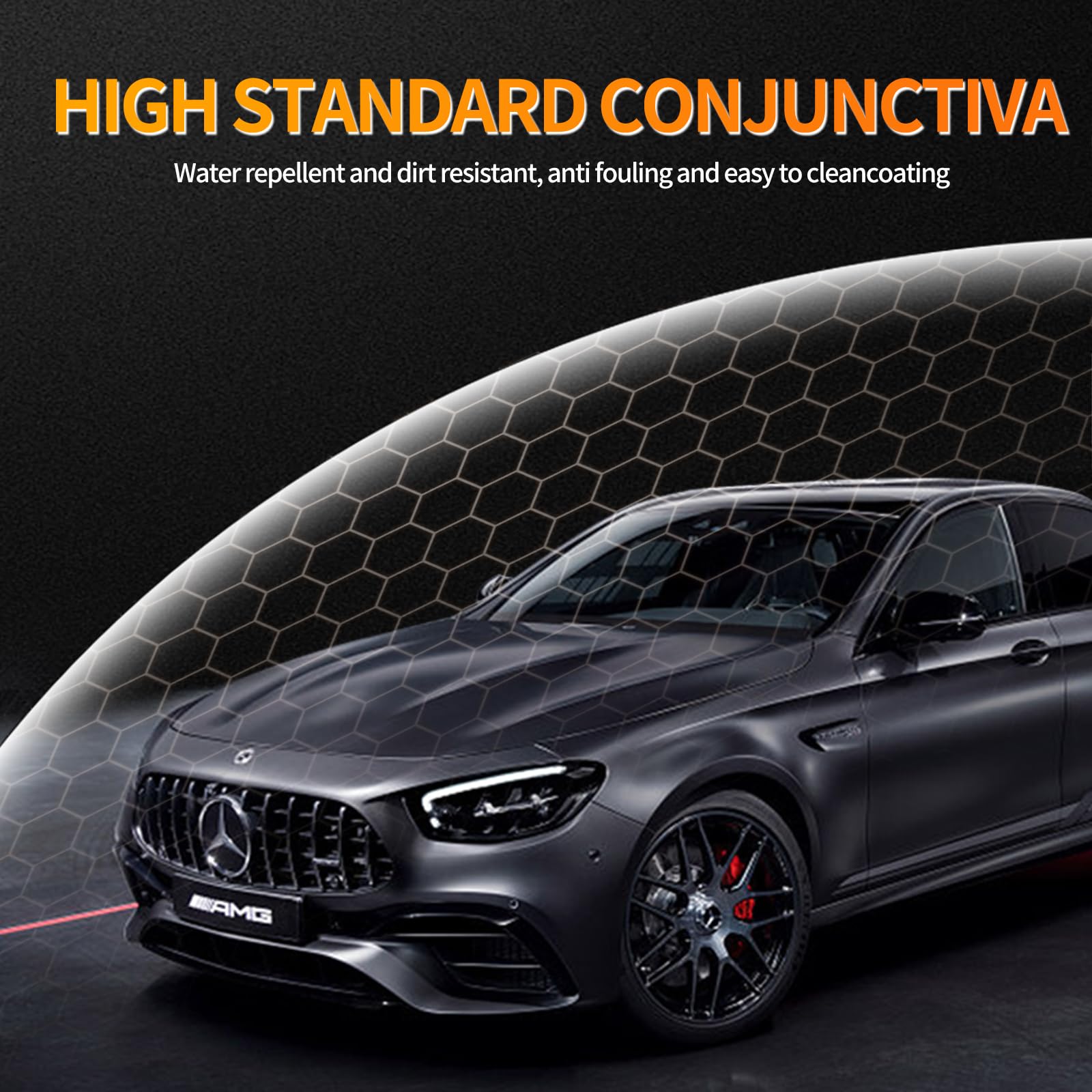 SOPAMI Protective coating forming long lasting gloss on car paint.