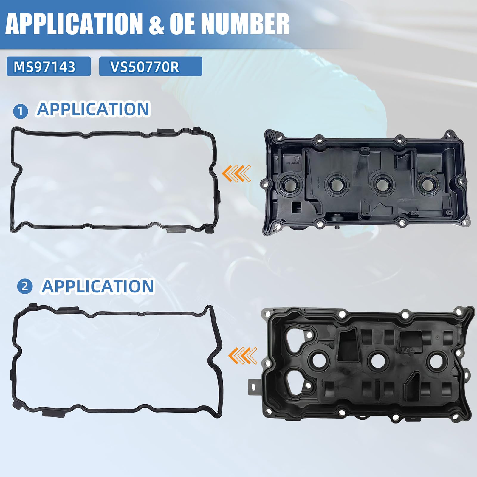 Sorello engine valve cover gasket fit demonstrates reliable seal