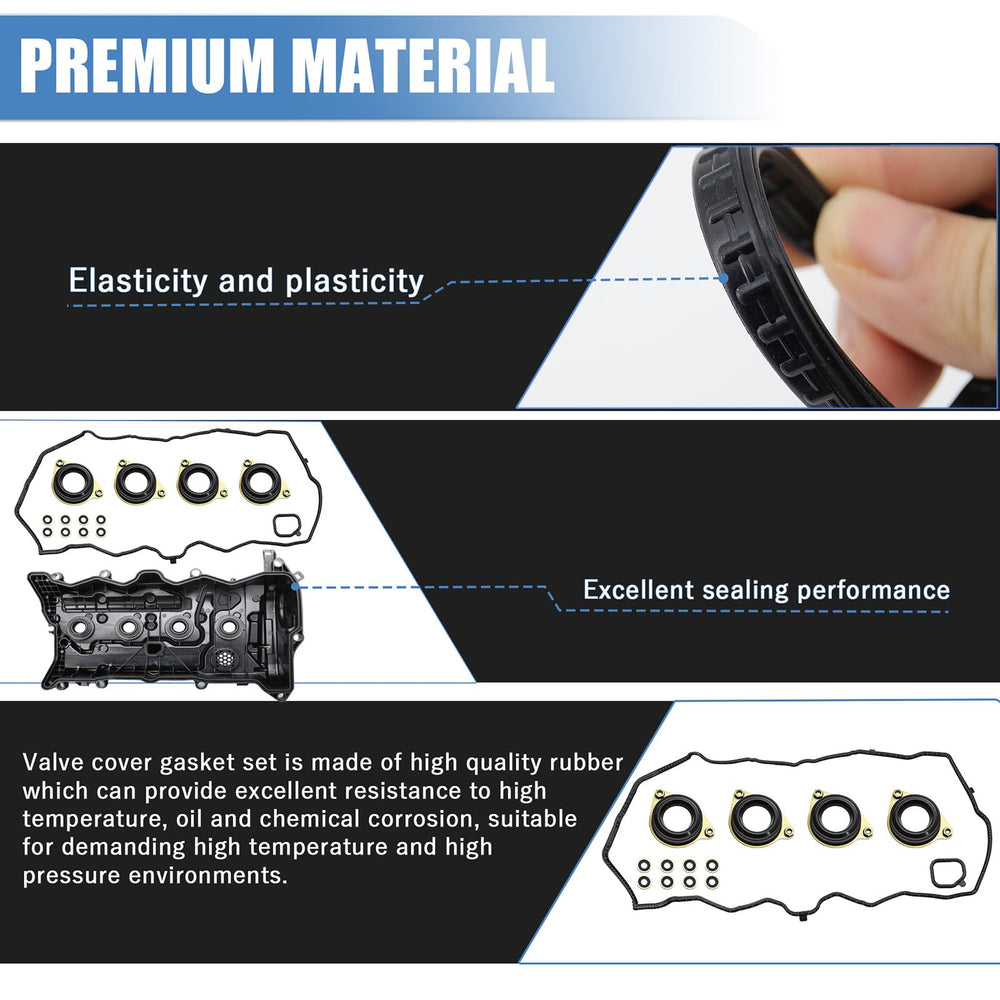 Sorello gasket set in-car install demonstrates direct replacement with no mods.