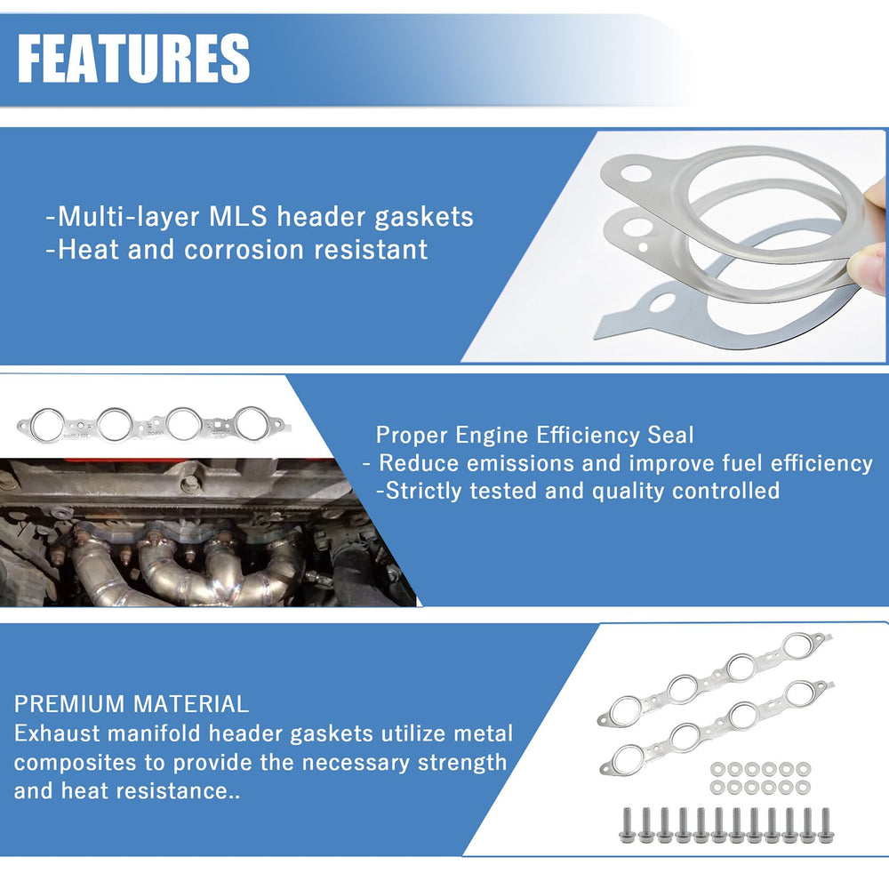 Sorello MLS construction withstands high exhaust temperatures