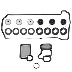 Sorello valve cover gasket set, front view, durable seal for reliable performance.