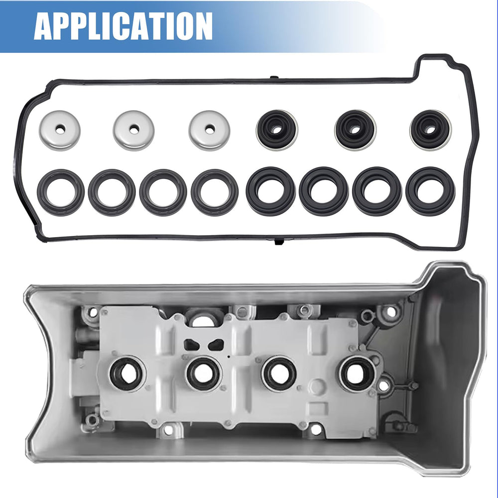 Sorello valve cover gasket set, top view, complete kit designed for easy replacement.