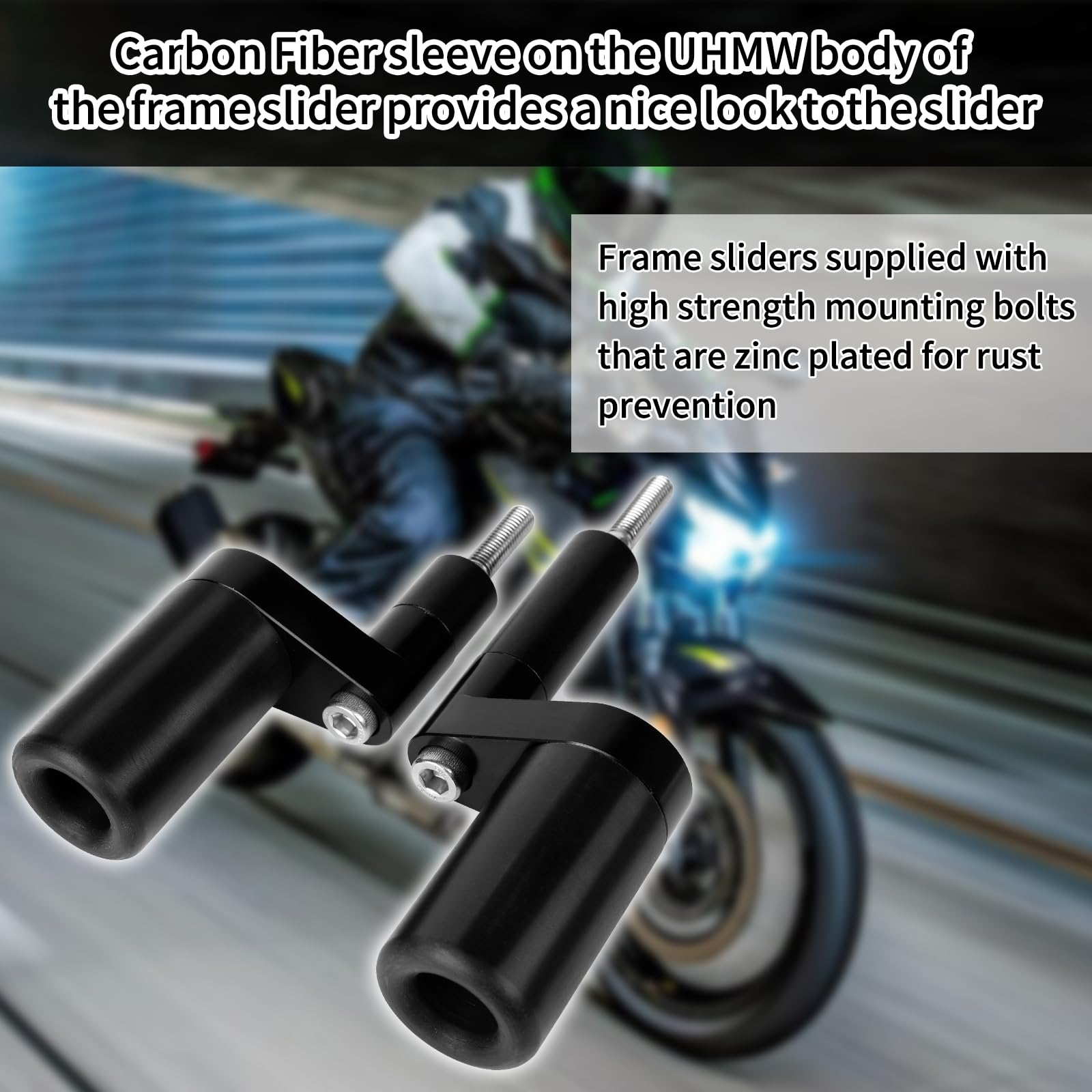 Soruda aluminum bushing frame slider component offers durable, steadier performance