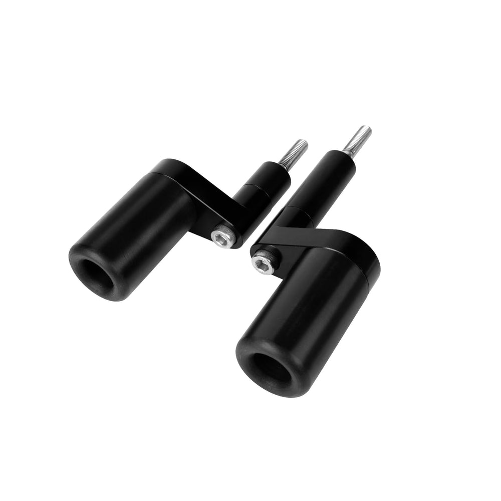Soruda no-cut frame slider for Kawasaki Ninja 400 protects critical components during light impacts