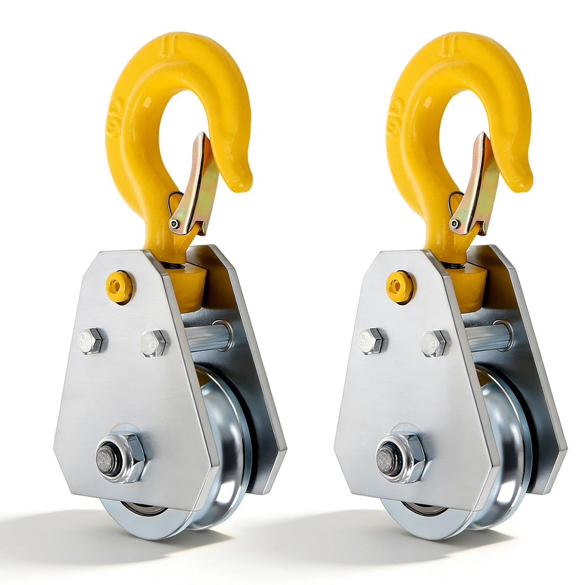 SOUJOY pulley hook with 66mm diameter for reliable lifting tasks in workshops and garages.