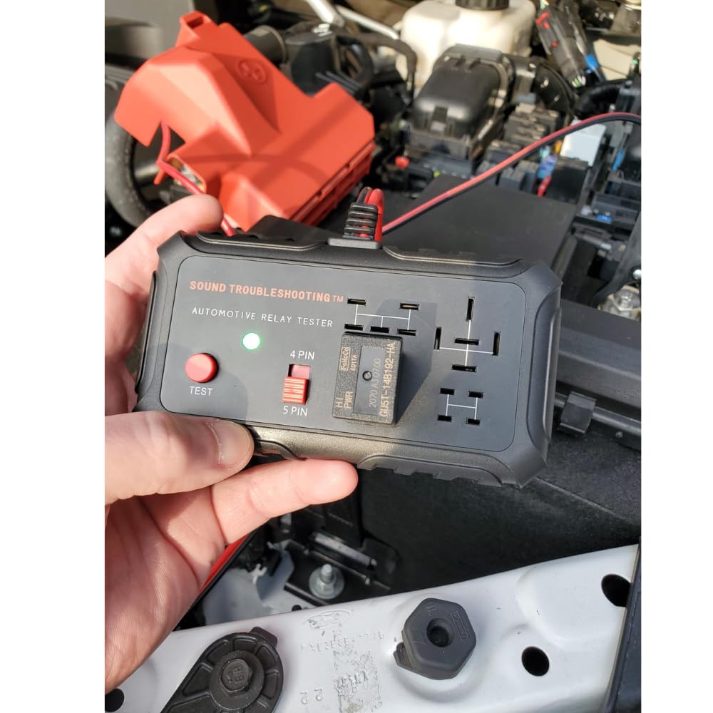 Sound Troubleshooting LED indicators clearly show good or bad relays at a glance.