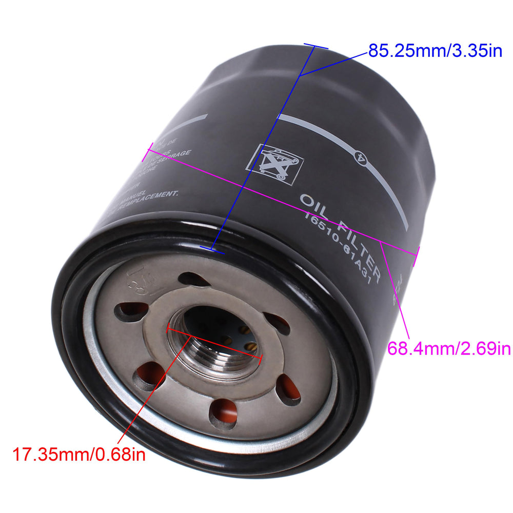 SouthMarine oil filter for Suzuki DF90A supports smooth lubrication.