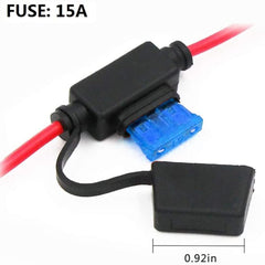 SPARKING eyelet ring-terminal ready for direct battery connection