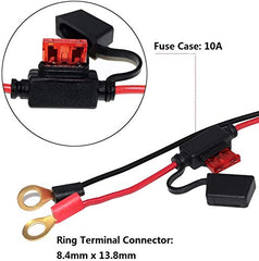 SPARKING motorcycle battery extension cable enables flexible power access