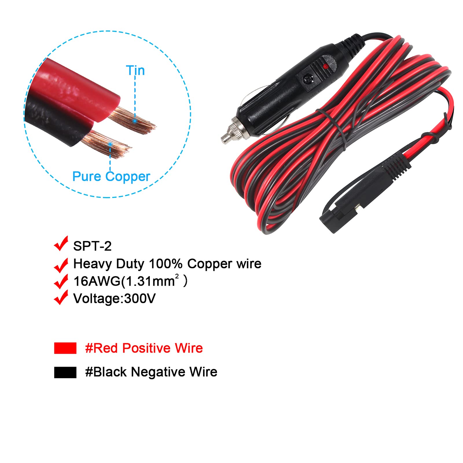 SPARKING reverse polarity adapter enabling flexibility with SAE ports