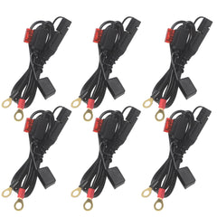SPARKING SAE to O-ring terminal harness 2ft for easy battery charging extension.