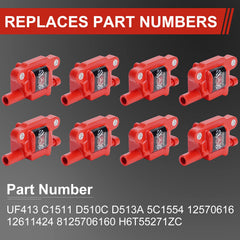 SPARKWHIZ 748UU 8mm wires connected to UF413 set for reliable sparks