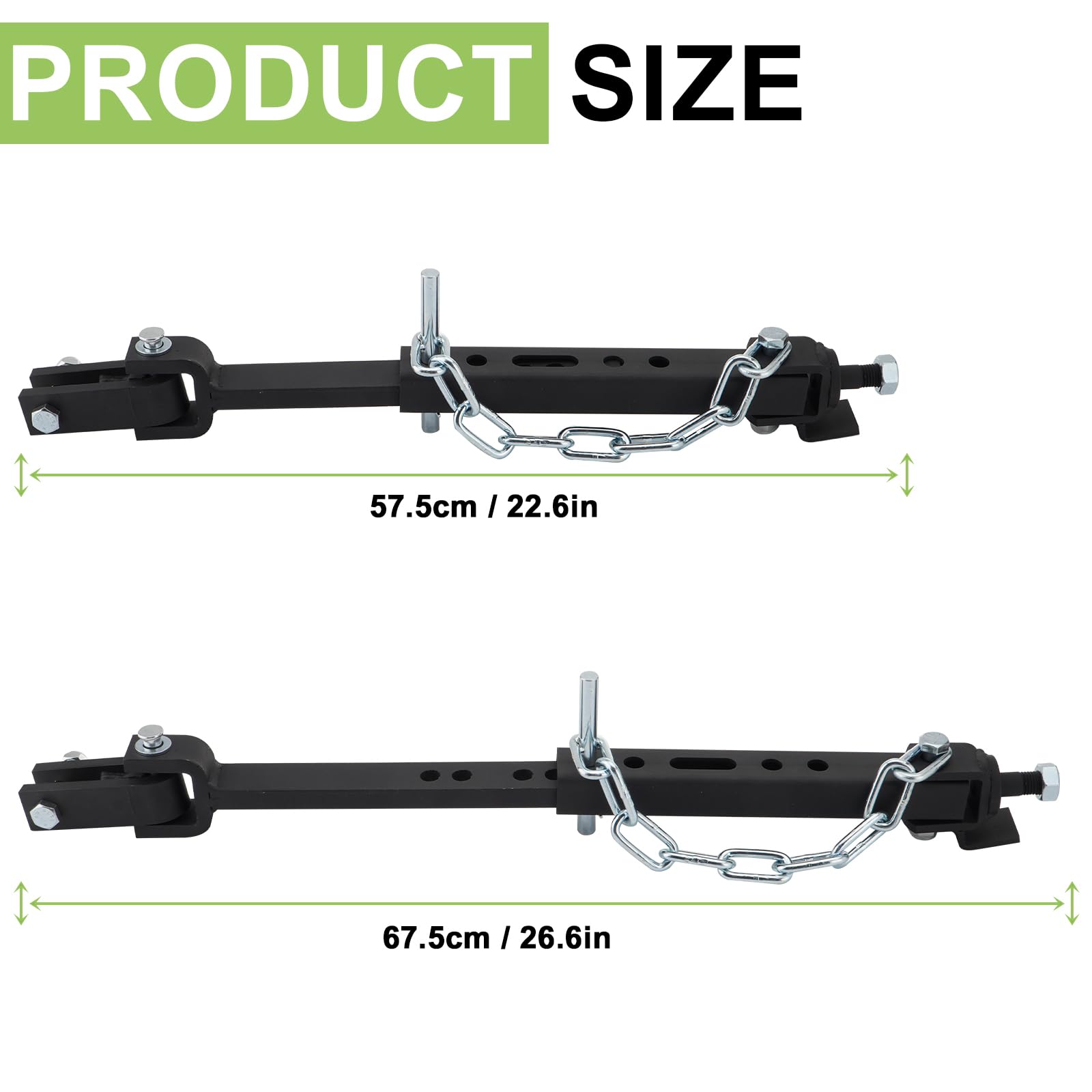 Corrosion-resistant finish on SPARKWHIZ E-L8430 stabilizer for outdoor use