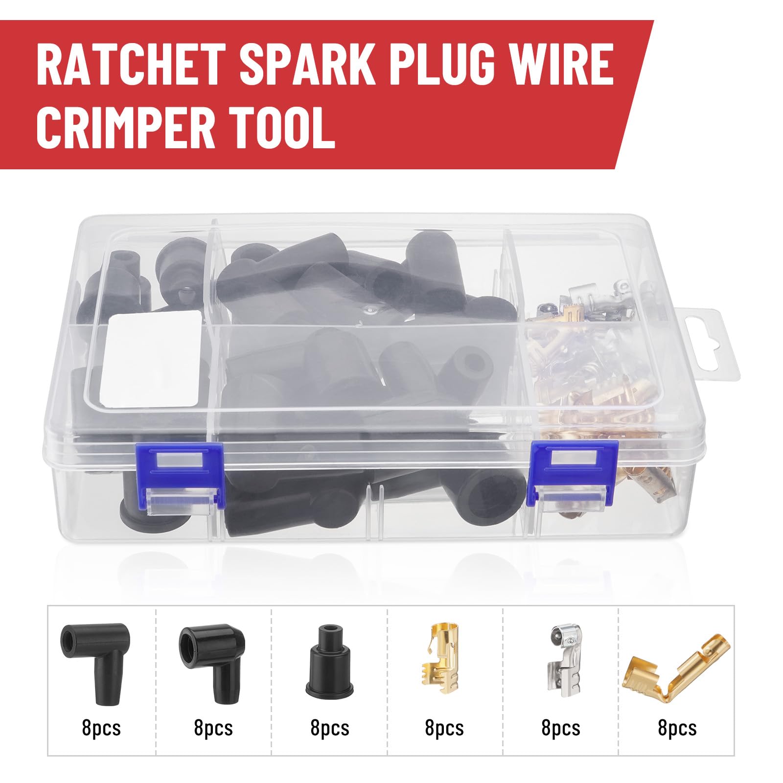 Sparkwhiz home and car circuit repair kit ready for DIY projects.