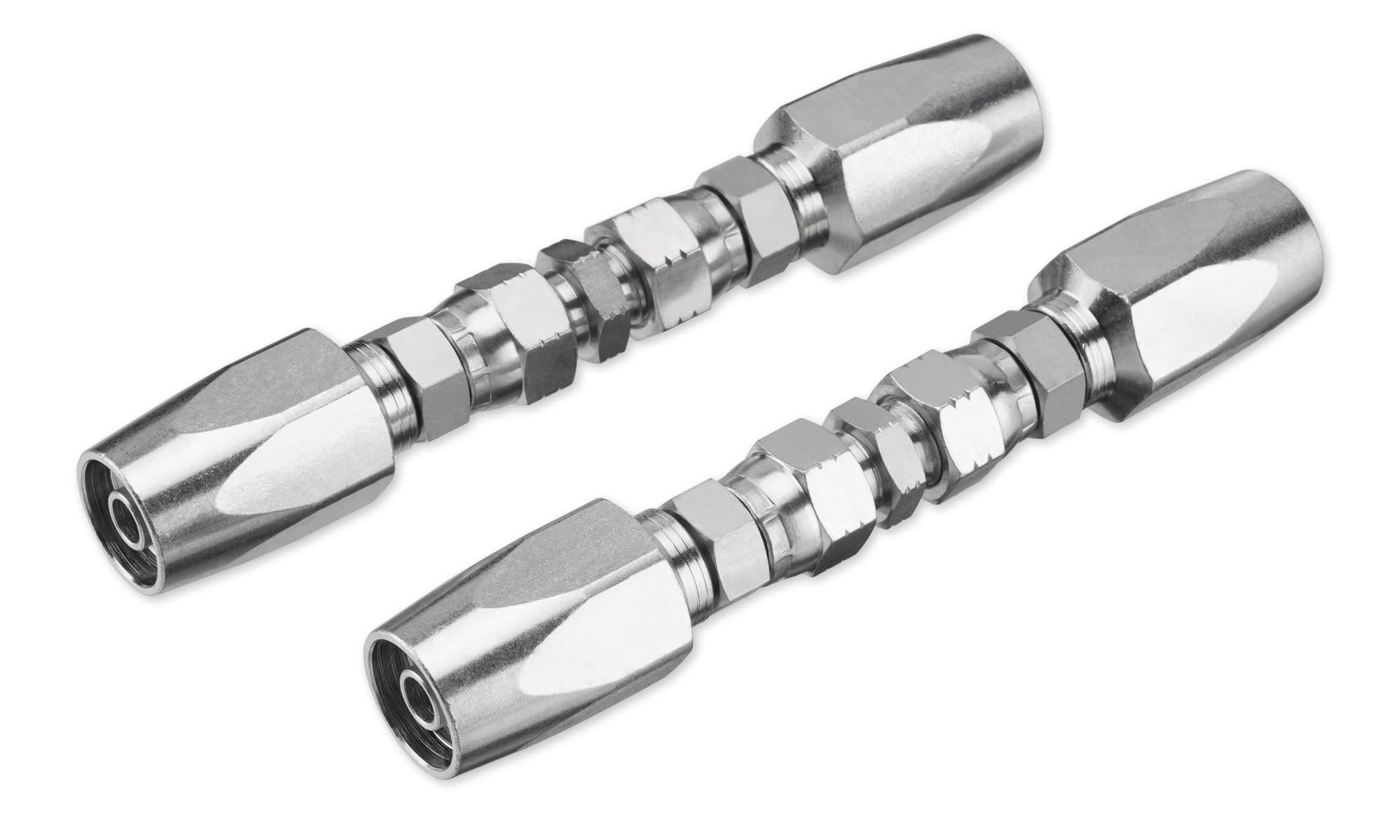 SPARKWHIZ hydraulic hose repair kit assembly demonstrates quick field-ready fixes on 3/8 inch hoses