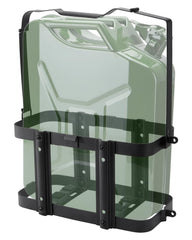 SparkWhiz Jerry Can Holder top view with pre-drilled holes for easy installation