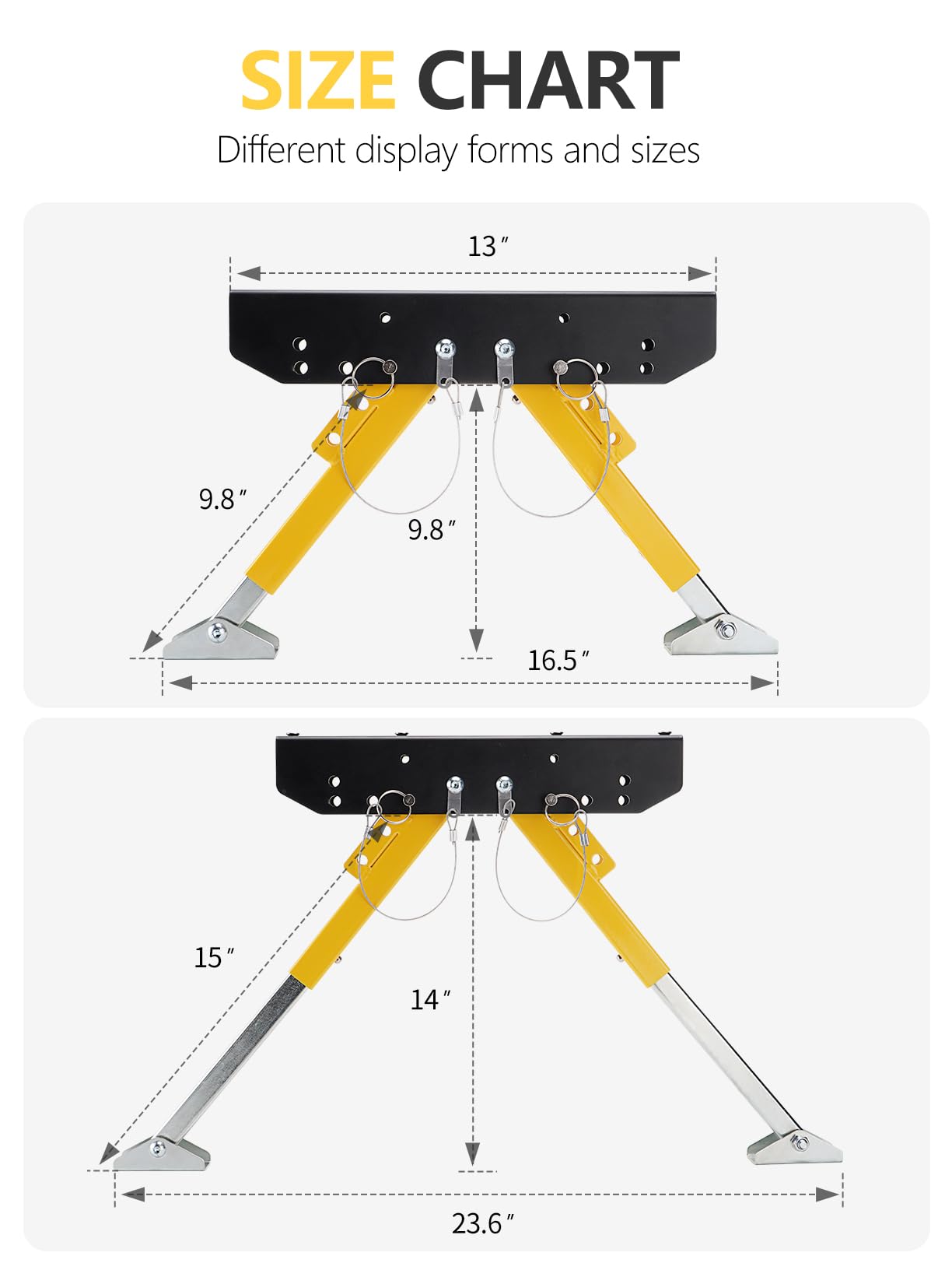 SparkWhiz RV Step Stabilizer demonstrating compatibility with Alumi-Tread steps.