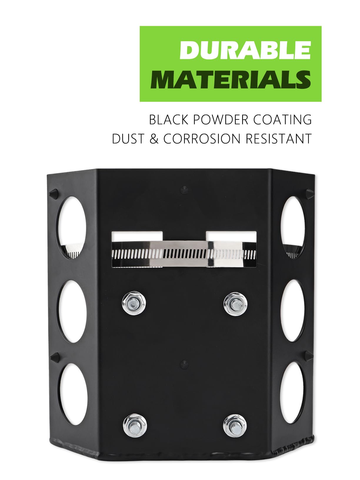 RV and trailer mounting bracket by SparkWhiz for organized storage.