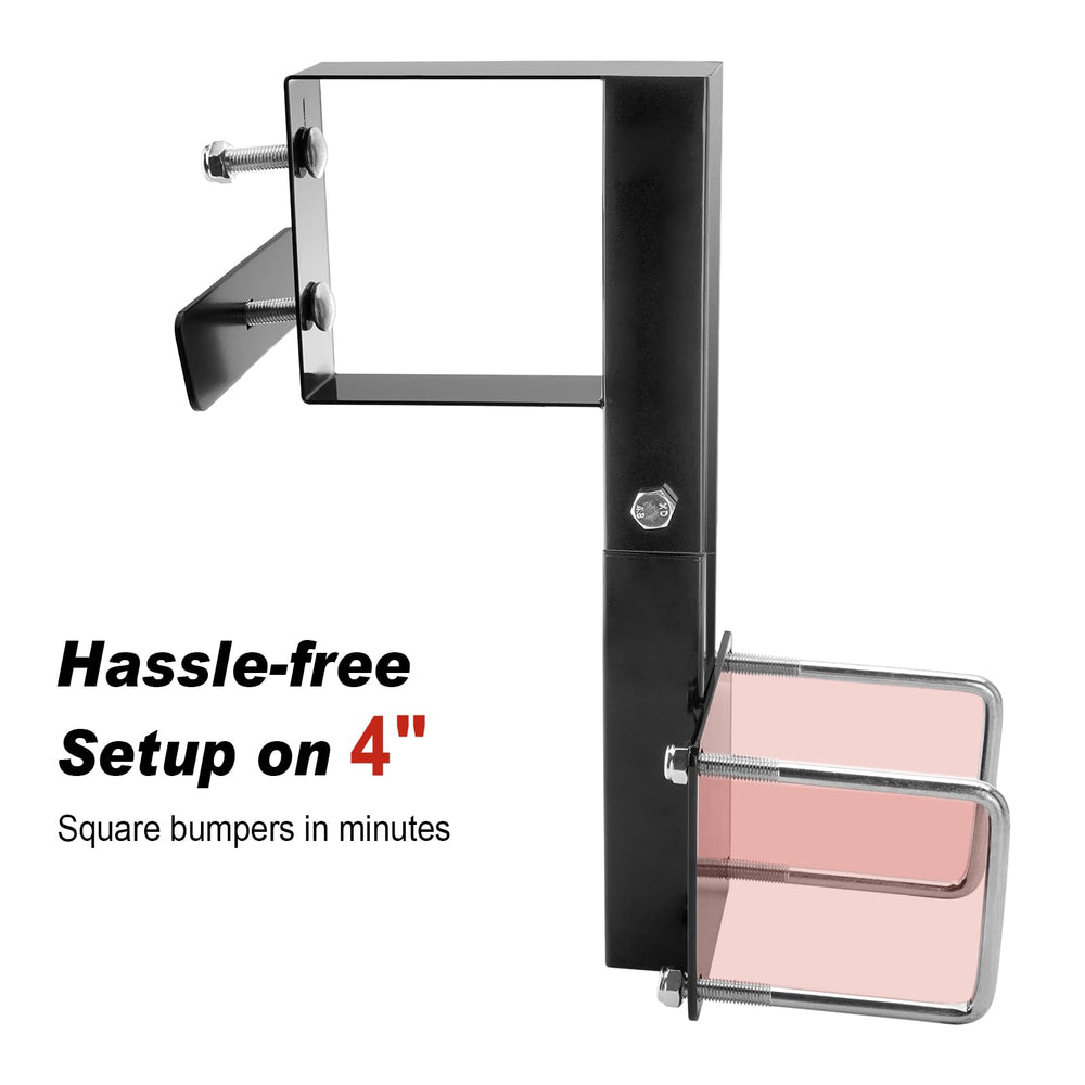 SPARKWHIZ spare tire carrier with hardware included, simple install for quick upgrades.