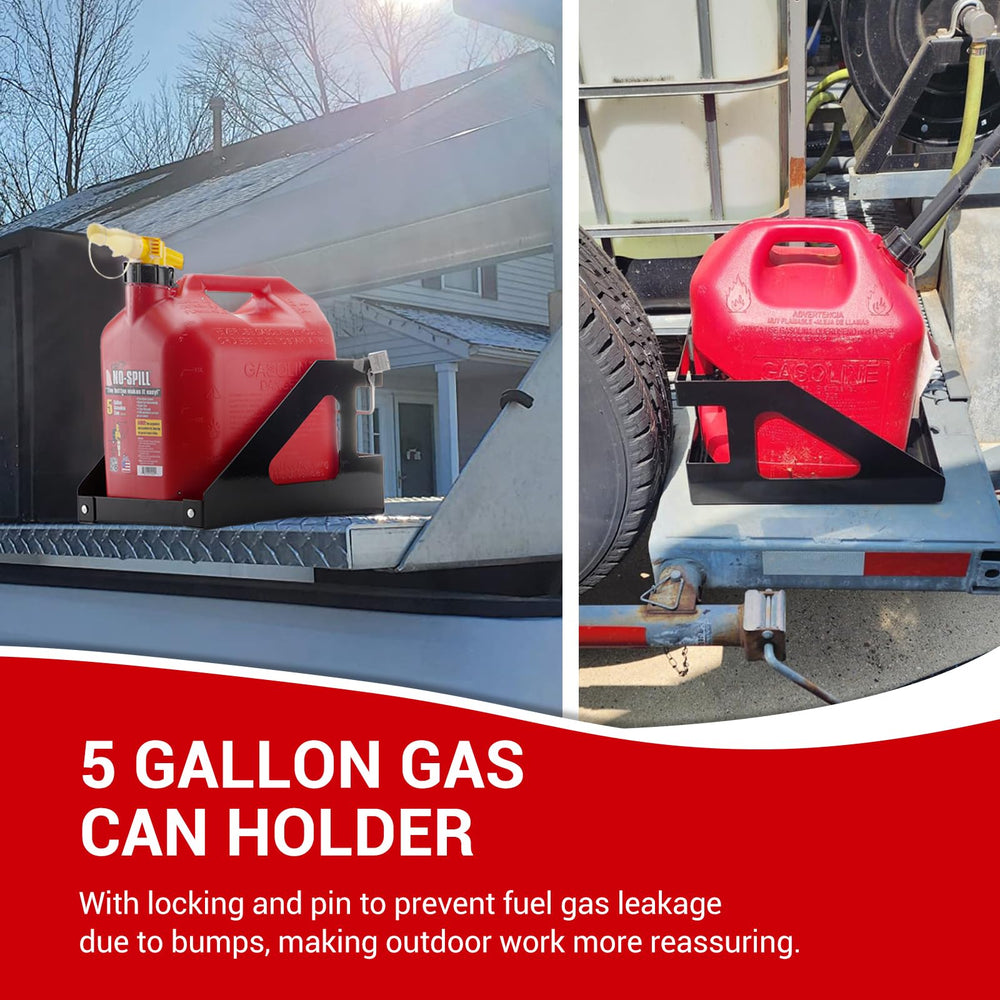 SPARKWHIZ trailer-compatible holder for open or enclosed trailers and trucks.