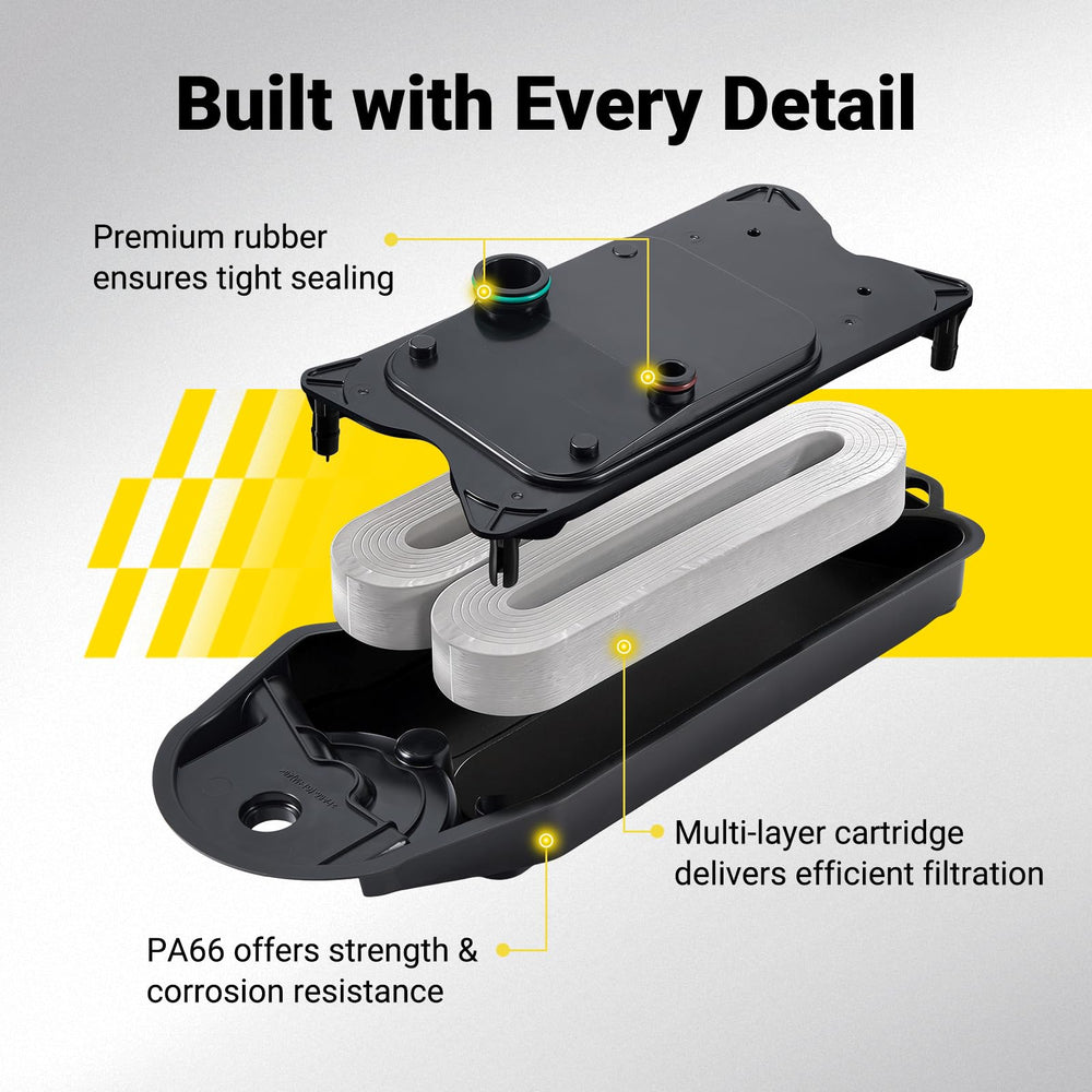 SPBREW CCV filter 1:1 OEM precision guarantees plug-and-play installation.