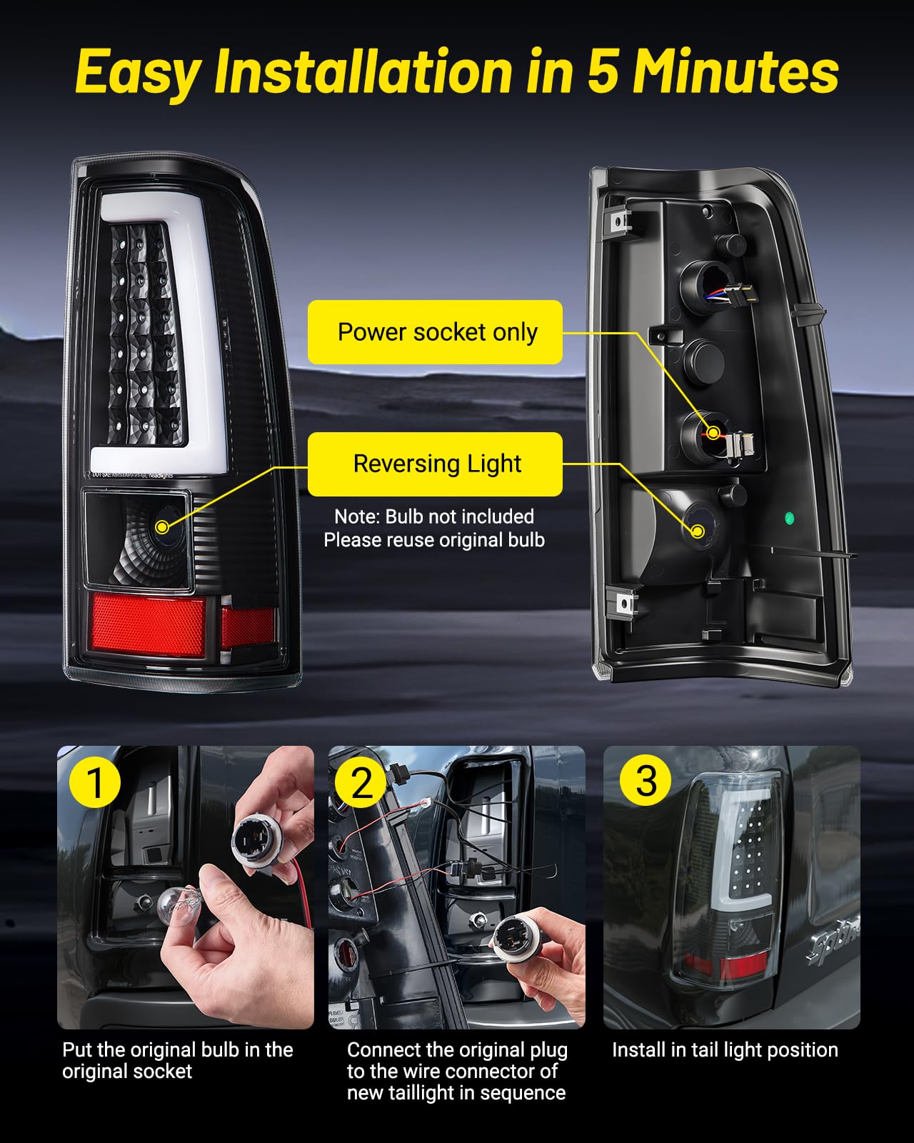 SPBREW waterproof IP67 tail light seal protects against weather