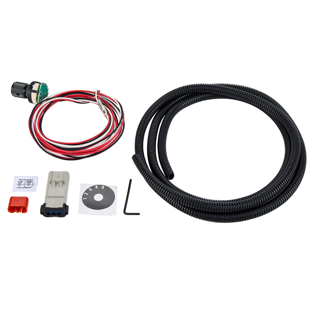 SPBREW SOTF switch close-up shows a durable knurled knob for on-the-fly adjustments