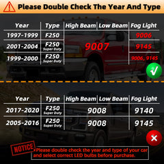 SPBRTBUB 9007 high and low beams provide crisp visibility for night driving