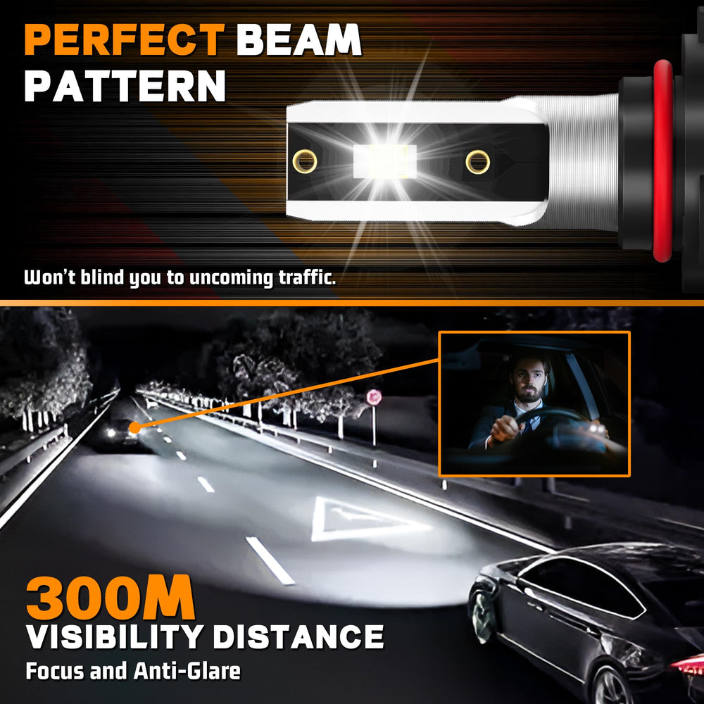 SPBRTBUB 9145 fog light assembly enhances fog light reach and clarity