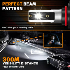 SPBRTBUB 9145 fog light assembly enhances fog light reach and clarity