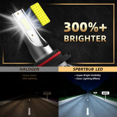 SPBRTBUB LED headlight bulb H11 low beam for crisp roadside visibility