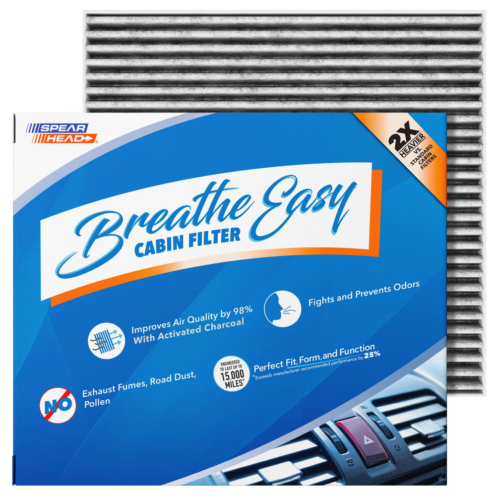 SPEARHEAD Odor Defense Breathe Easy filter for Pacifica reduces cabin odors.