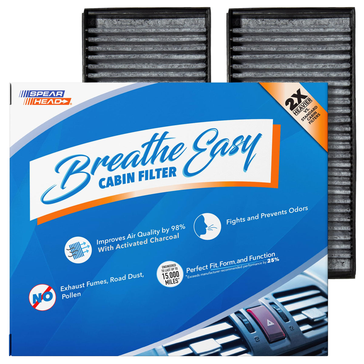 SPEARHEAD Breathe Easy packaging ready for DIY installation