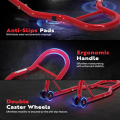 SPECSTAR anti-slip bottom pads reduce slip during lifting