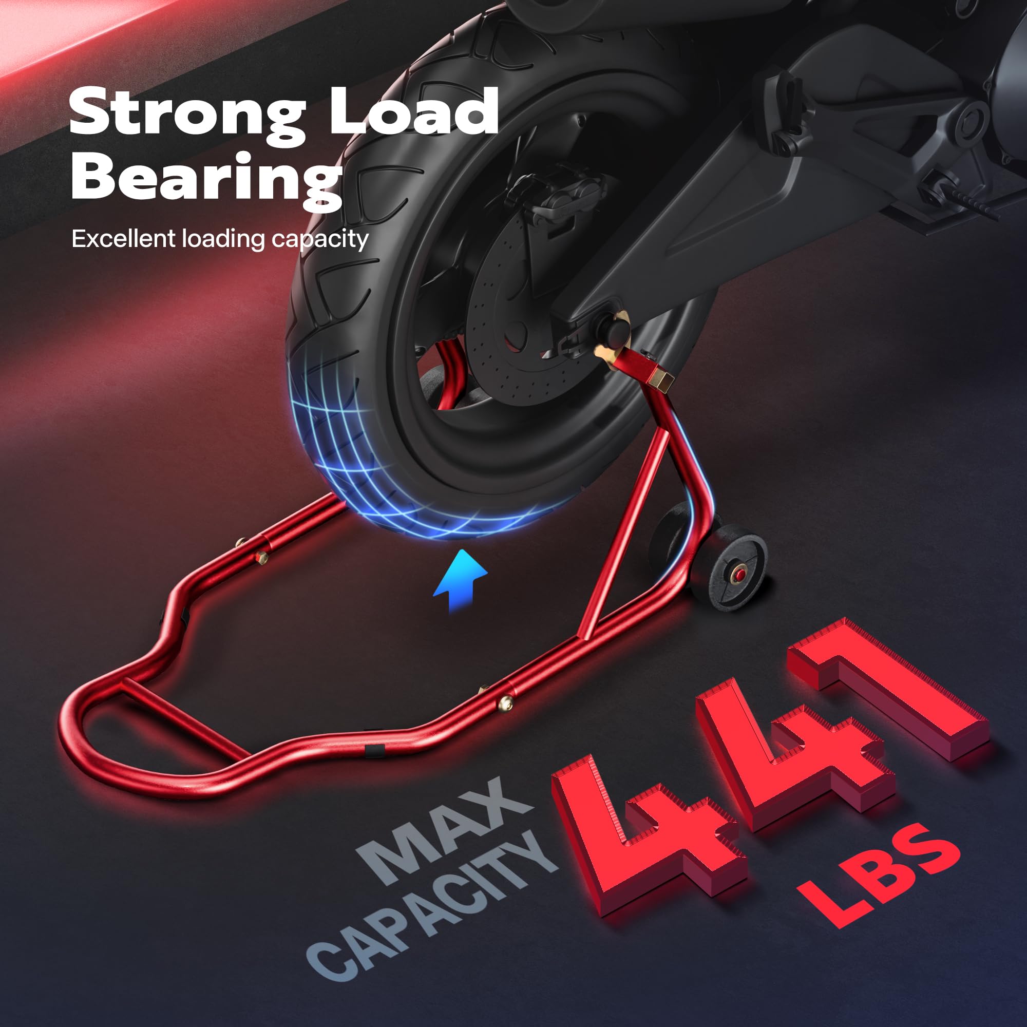 SPECSTAR stand with L-shaped fork heads ensure precise alignment.
