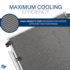 Spectra Premium condenser for Chevrolet Silverado 1500 with high-density fins