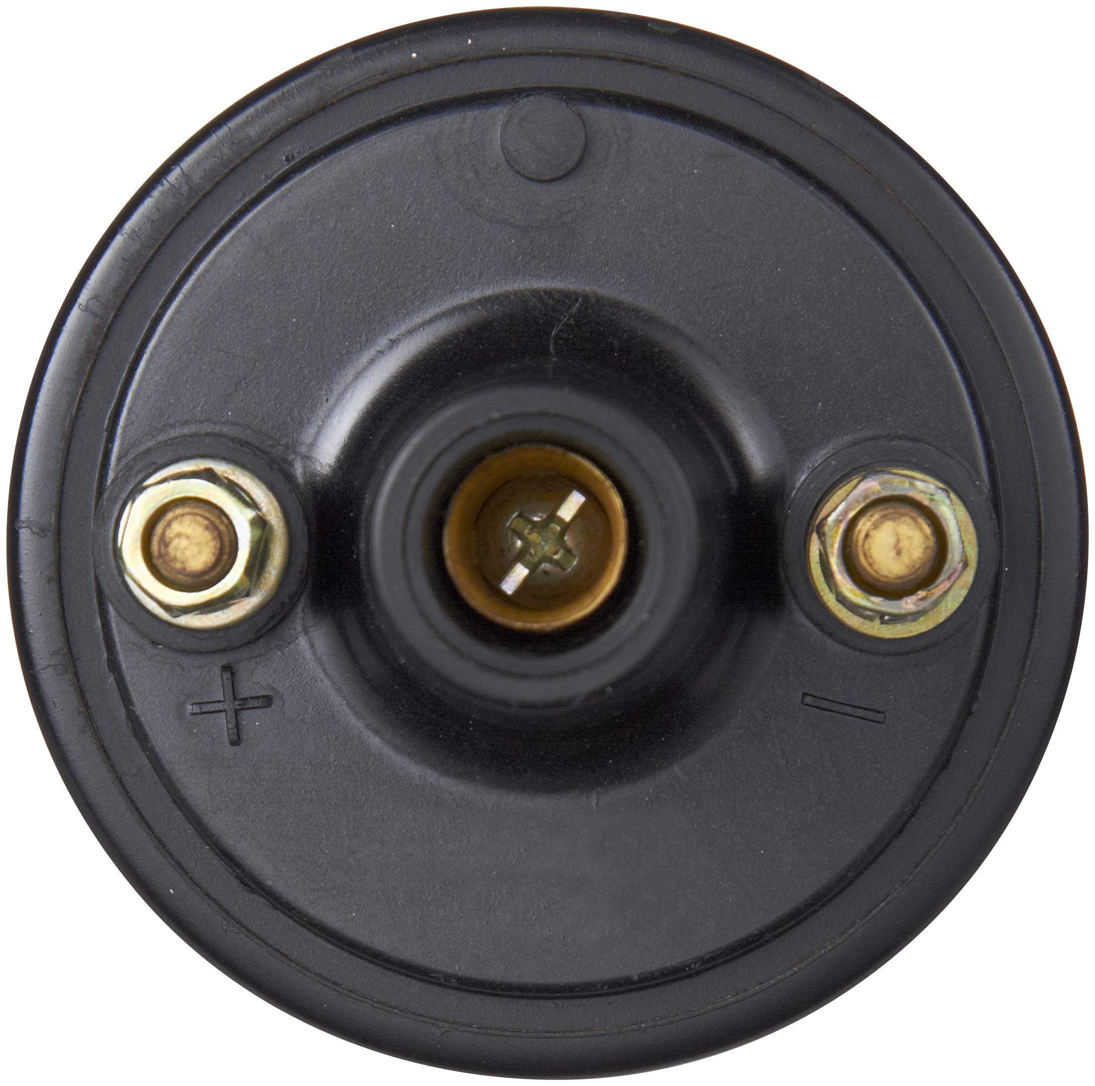 Spectra Premium C-624 ignition coil windings close-up, copper cores visible