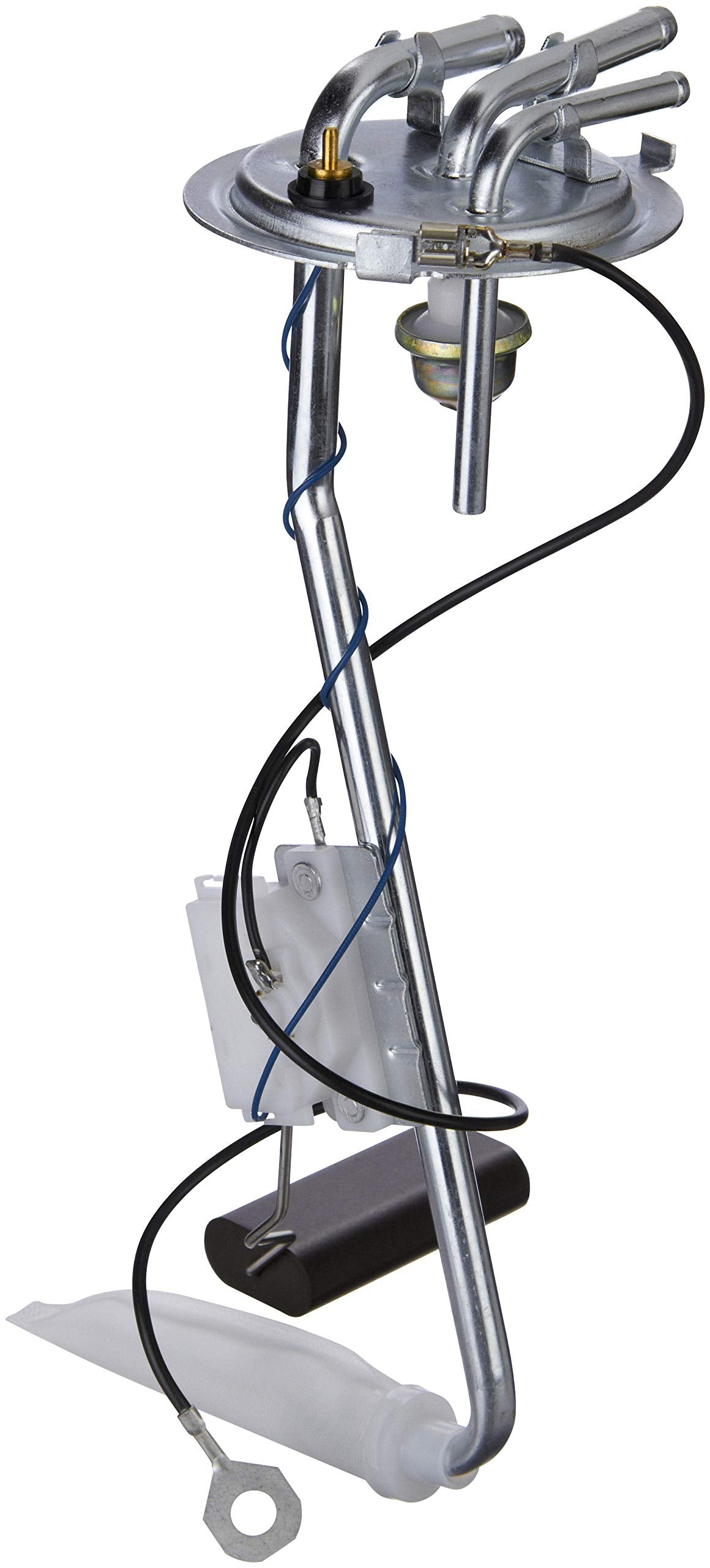 Spectra Premium FG05F fuel sending unit assembly with OE-ready connections for GM vehicles.