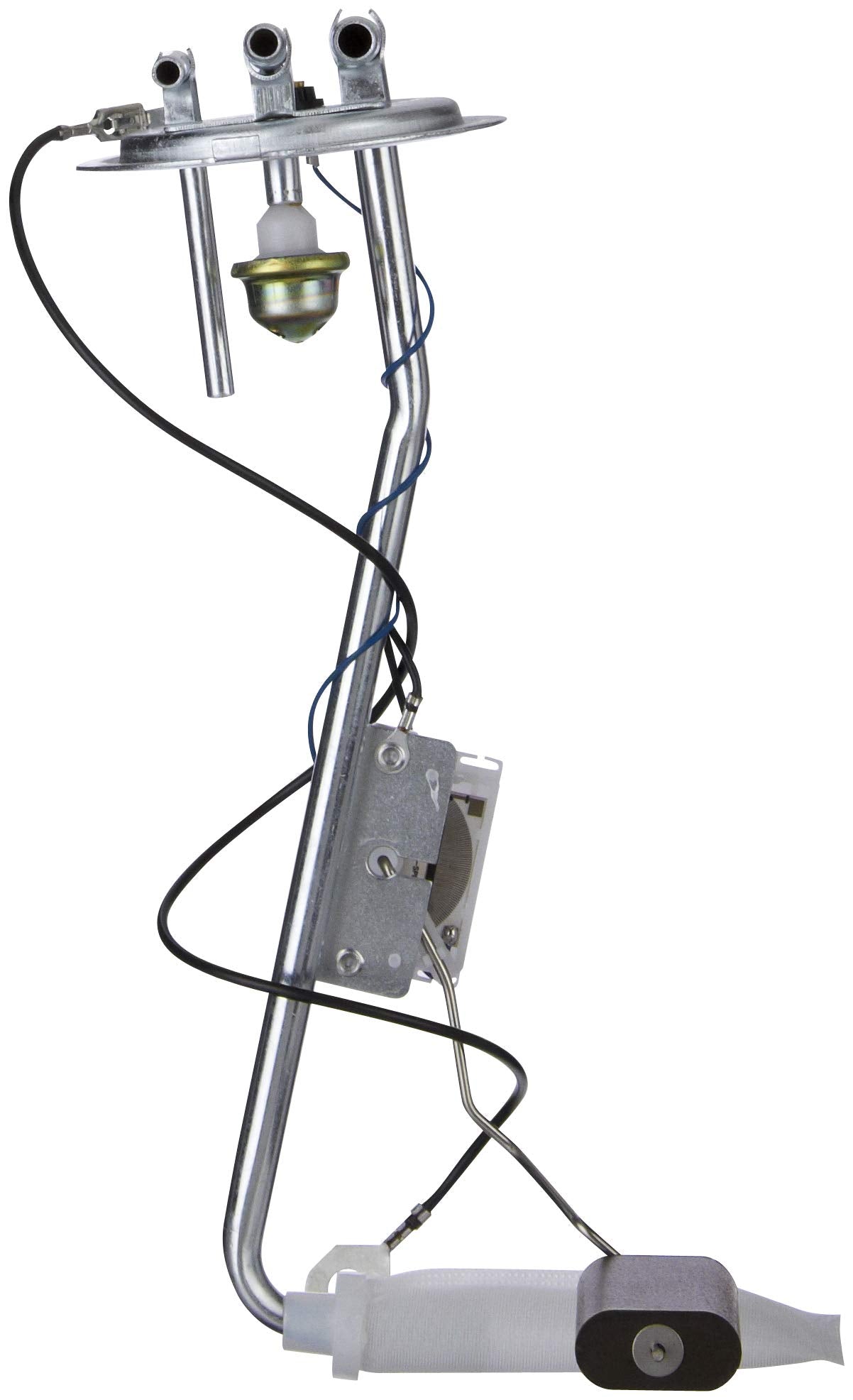 Spectra Premium FG05F fuel sending unit installation shows OE-connected hardware for reliable readings.
