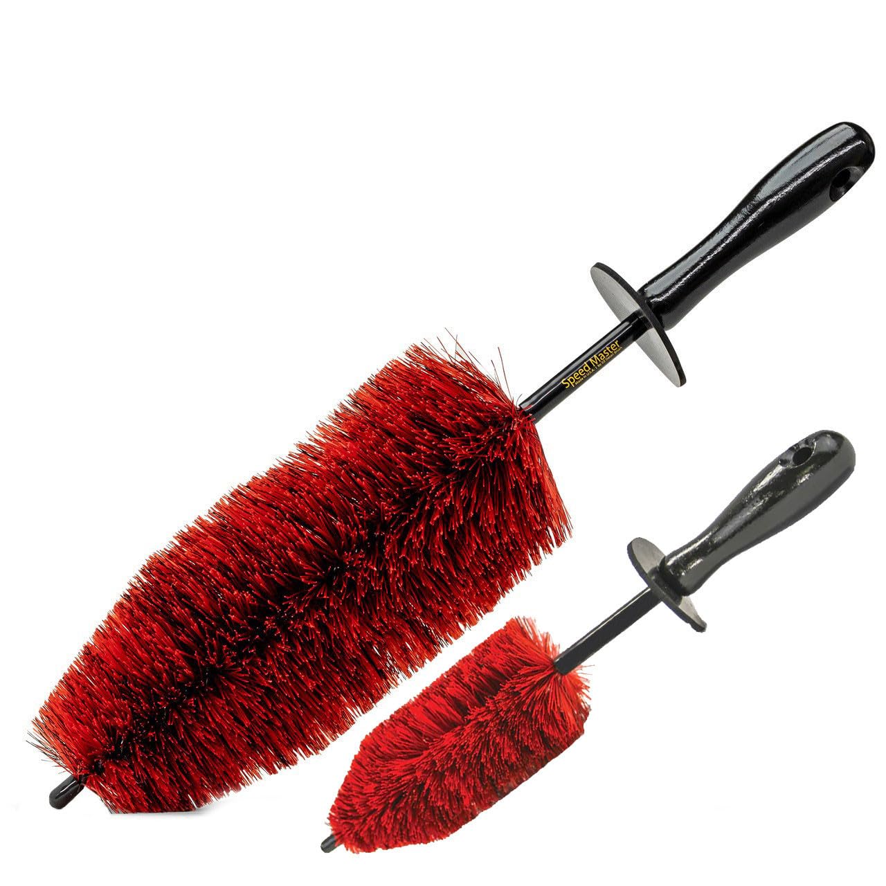 Speed Master Wheel Brush 18-inch cleans deep wheels without scratching chrome or paint