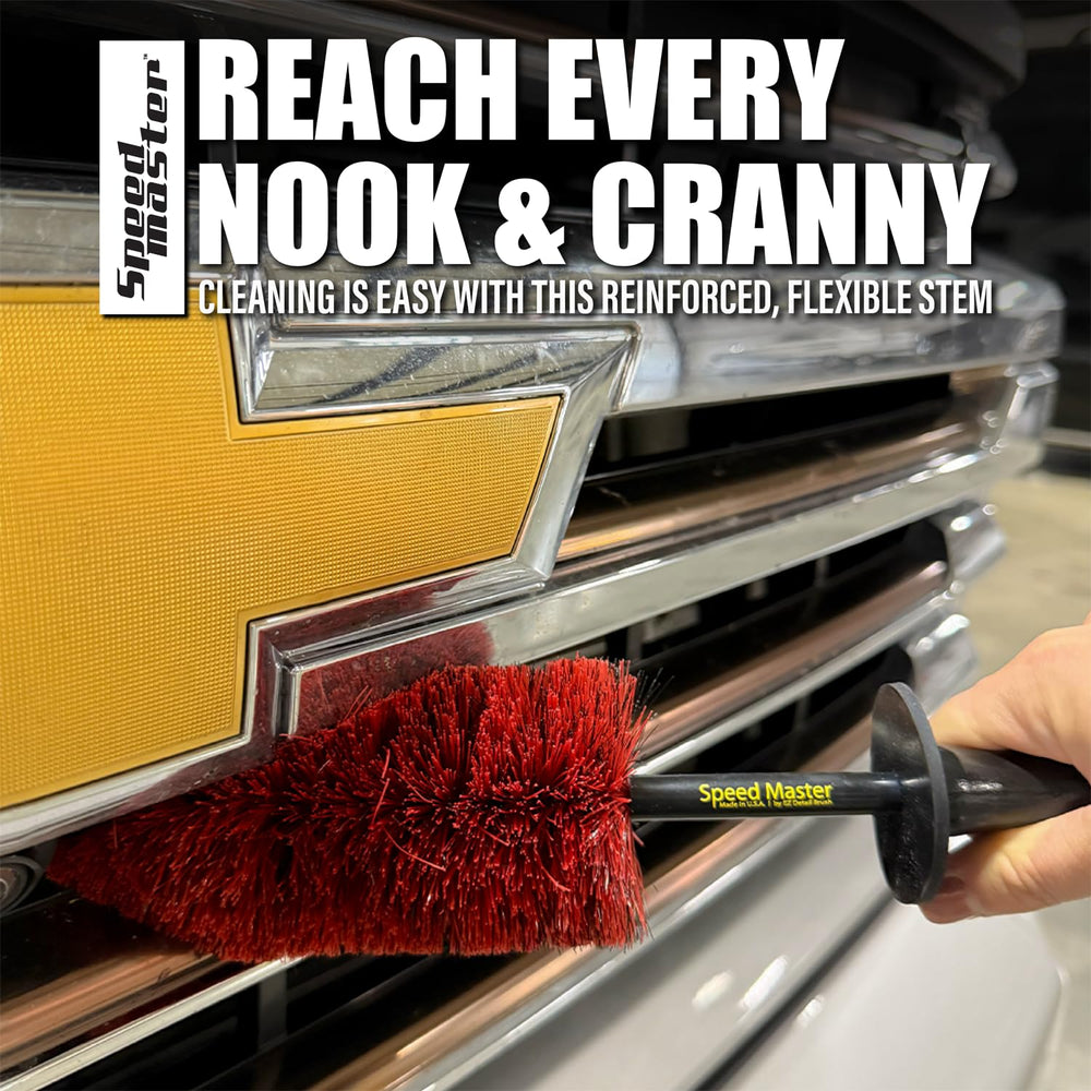 Speed Master Wheel Brush engine bay reach cleans hard-to-reach areas