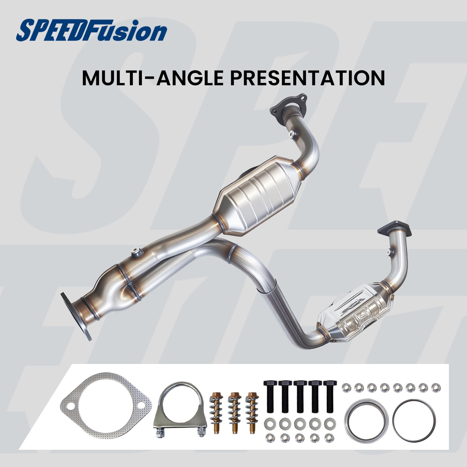 SpeedFusion stainless steel converter body resisting corrosion for longevity.