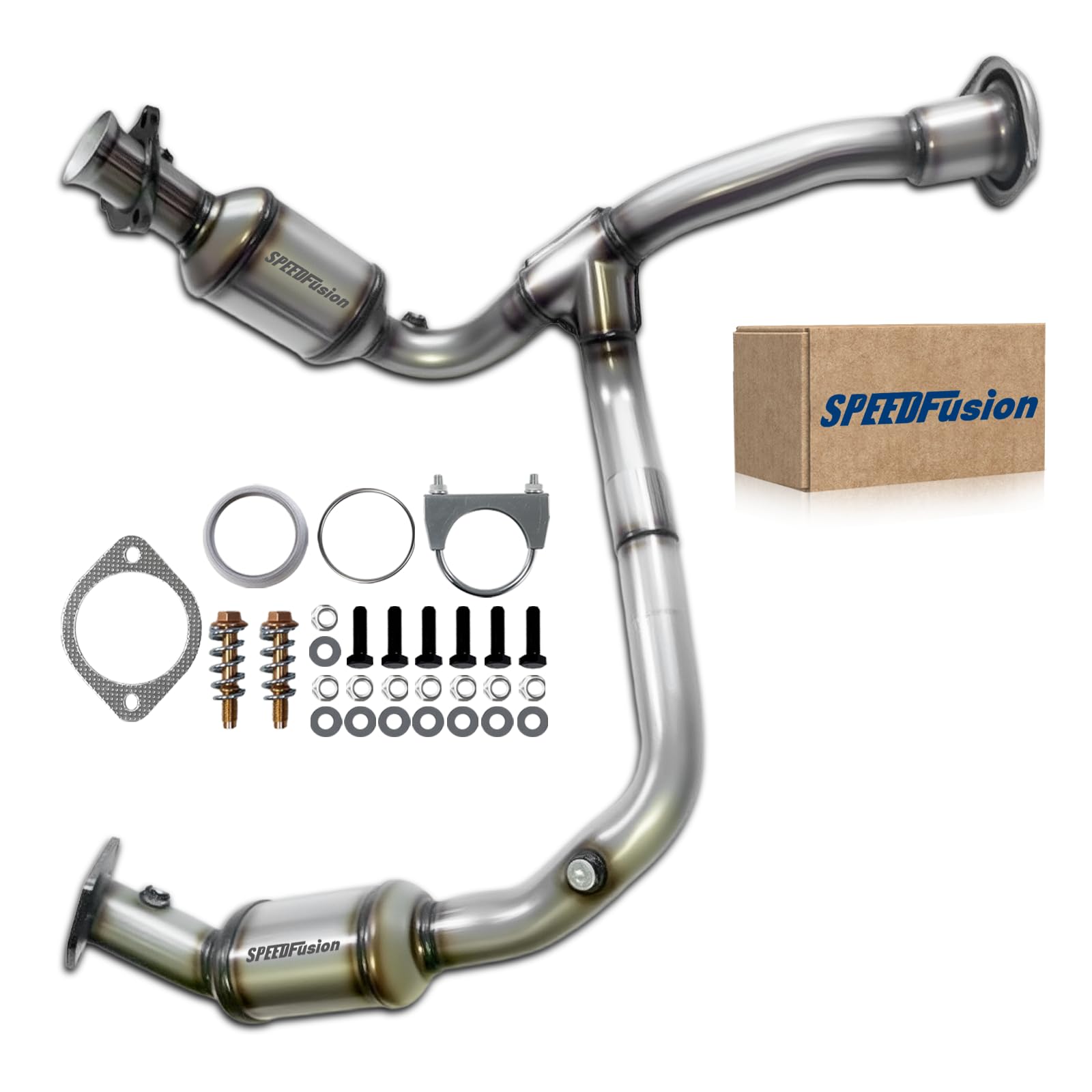 SPEEDFusion catalytic converter for Chevy 2007–2008 fits Silverado and Tahoe for cleaner exhaust