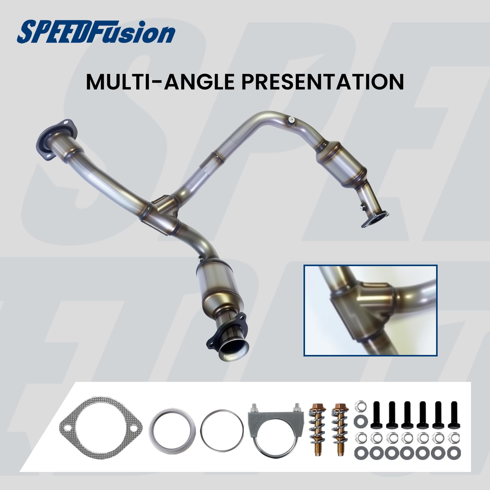 SPEEDFusion EPA-certified catalytic converter for federal standards